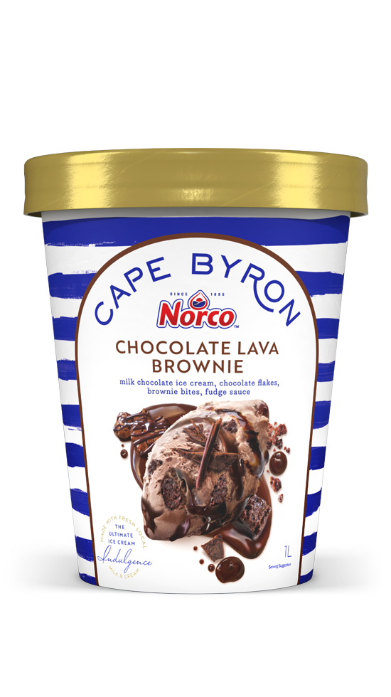 Cape Byron Choc Lava Brownie